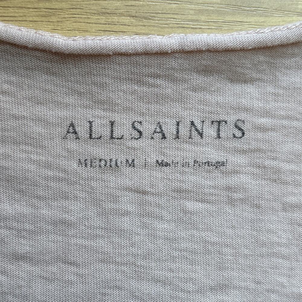 REVOLVE AllSaints Pink Tierny Coni Slip Dress Womens Size Medium Jersey Knit - Picture 5 of 6